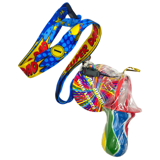 SoSweet Rock Lollipop Lanyard Dad 60g (Case of 36)
