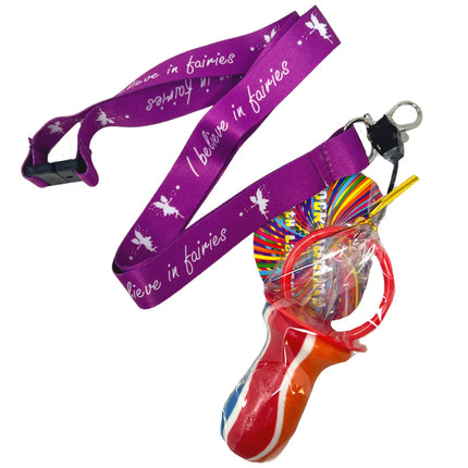 SoSweet Rock Lollipop Lanyard Fairy 60g (Case of 36)