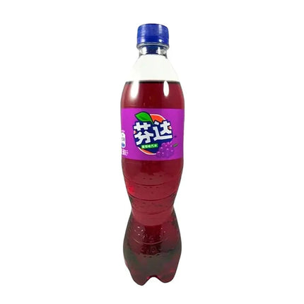 Fanta Chinese Grape Bottle 500ml (Case of 12)