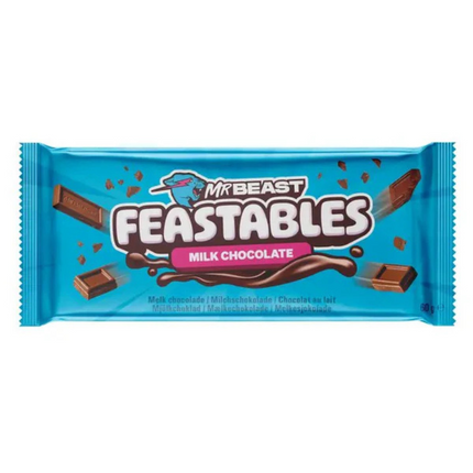 Feastables Mr Beast Milk Chocolate Bar 60g (Case of 10)