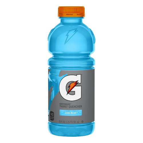 Gatorade Cool Blue Bottle 591ml (Case of 24)