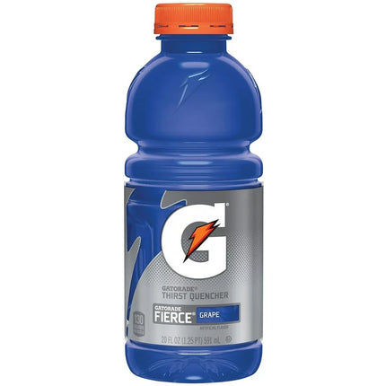 Gatorade Fierce Grape Bottle 591ml (Case of 24)