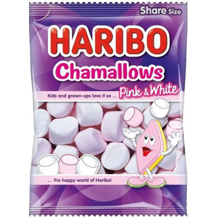 Haribo Chamallows Bag 140g (Case of 12)