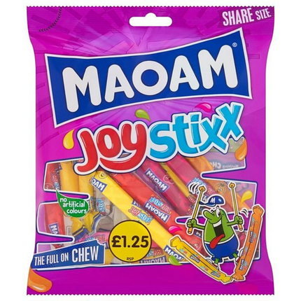 Haribo Maoam Joystixx Bag 140g PMP £1.25 (Case of 14)