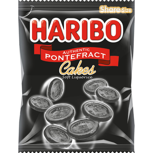 Haribo Pontefract Cakes Bag 160g (Case of 12)