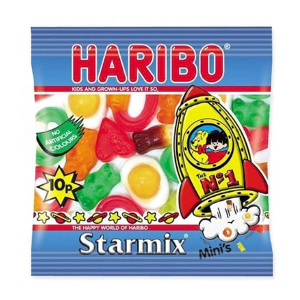 Haribo Starmix Mini Bag 16g (Case of 100)