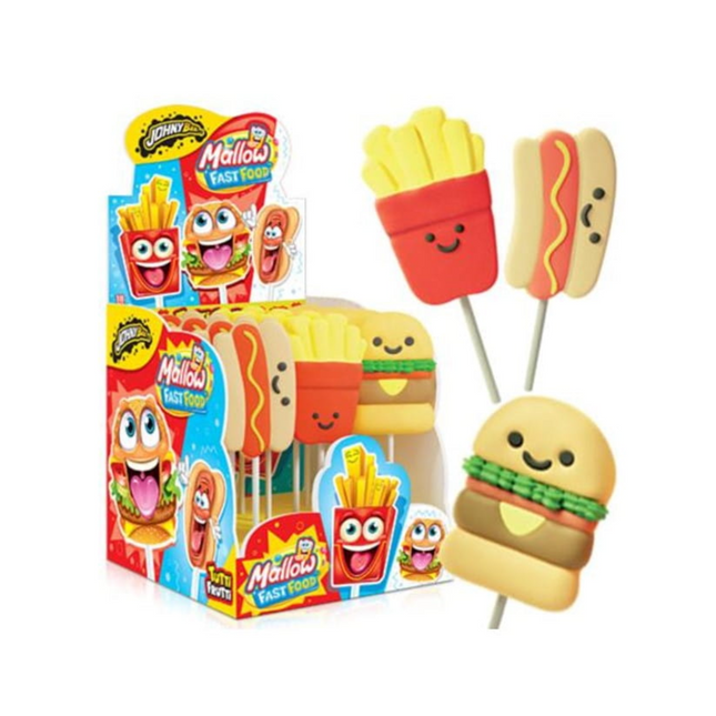 Johny Bee Mallow Fast Food 35g (Case of 18)