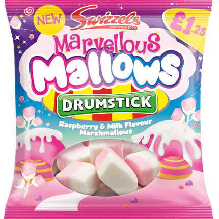 Swizzels Marvellous Mallows 100g PMP £1.25 (Case of 12)