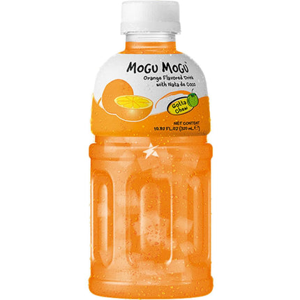 Mogu Mogu Orange with Nata de Coco Bottle 320ml (Case of 24)