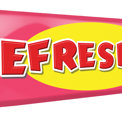 Swizzels Refreshers Strawberry Chew Bar 18g PMP 20p (Case of 60)