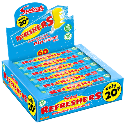 Swizzels Refresher Original Chew Bar 18g PMP 20p (Case of 60)