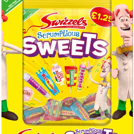 Swizzels Scrumptious Sweets 134g PMP £1.25 (Case of 12)