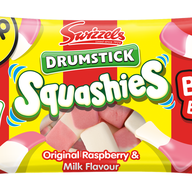 Swizzels Squashies Original Pillow Pack 60g PMP 69p (Case of 30)