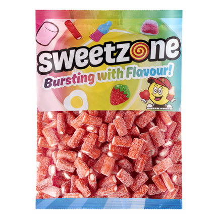 Sweetzone Fizzy Strawberry Pencils Bag 1kg