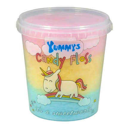 Unicorn Candy Floss Tubs 50g (Tray of 6)