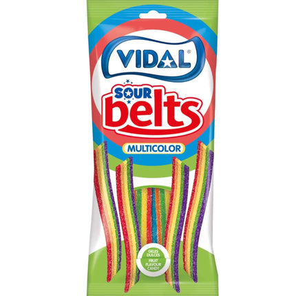 Vidal Sour Rainbow Belts Bag 90g (Case of 14)