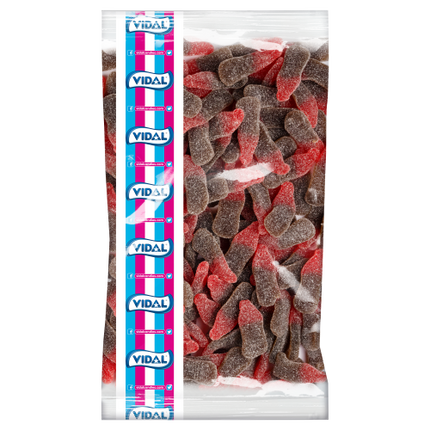 Vidal Fizzy Cherry Cola Bottles Bag 3kg