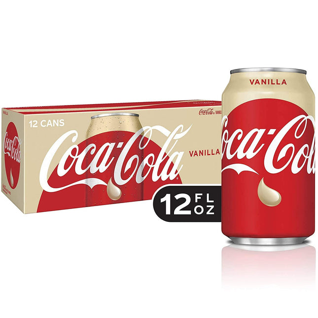 Coca-Cola Vanilla Can 355ml USA (Case of 12)