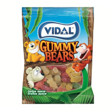 Vidal Mini Bag Sour Bears (90g) Case of 14