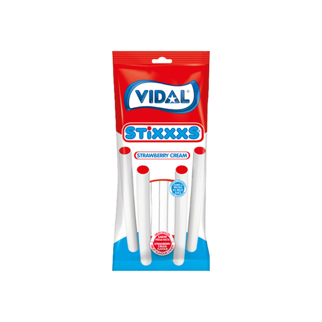 Vidal Mini Bag Stixxxs Strawberry (90g) Case of 14