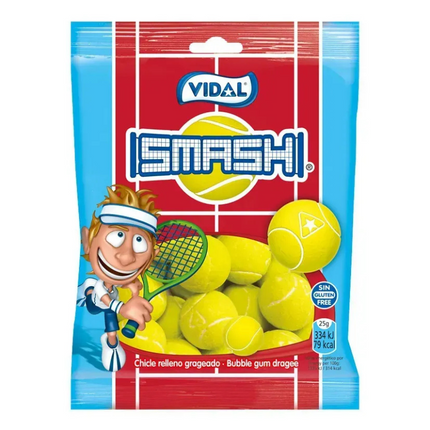 Vidal Mini Bag Tennis Bubblegums (90g) Case of 14