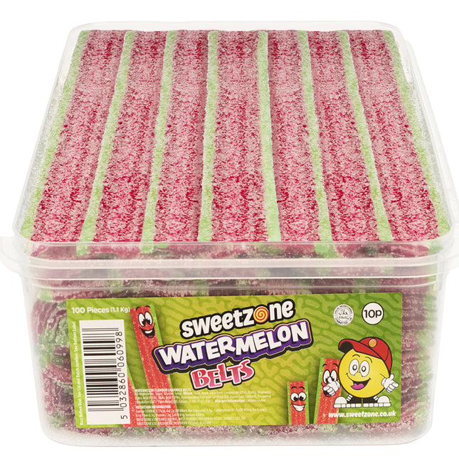 Sweetzone Belts Watermelon Tub (100pcs)
