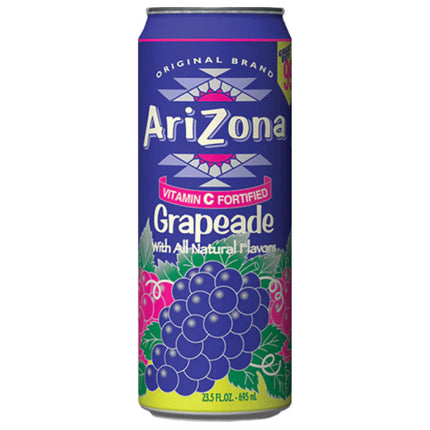 Arizona Grapeade 650ml Can (Case of 24)