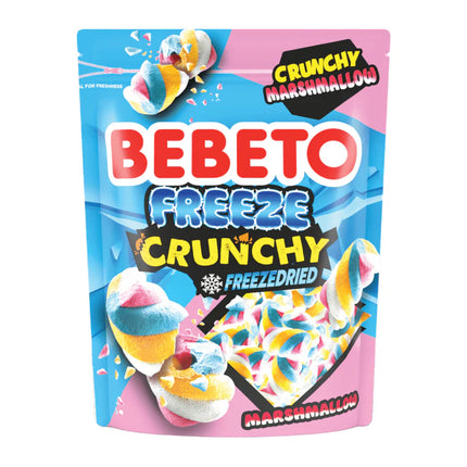 Bebeto Freeze Dried Vanilla Mallow Twists 35g (Case of 12)