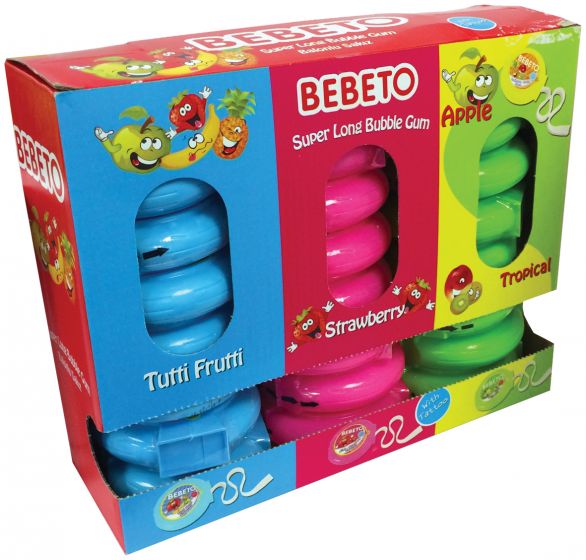 Bebeto Meter Gum 36g (Case of 24)