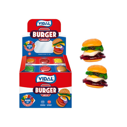 Vidal Deposit Burger Jelly 66g (Case of 11)