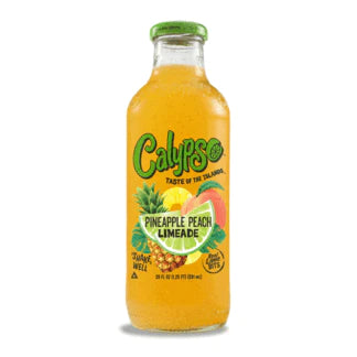 Calypso Pineapple Peach 473ml Bottle (Case of 12)