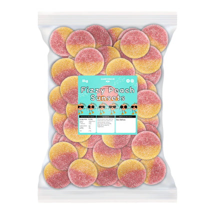 CandyCrave Fizzy Peach Sunsets Bag 2kg