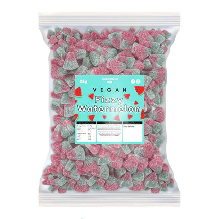 CandyCrave Vegan Fizzy Watermelons Bag 2kg