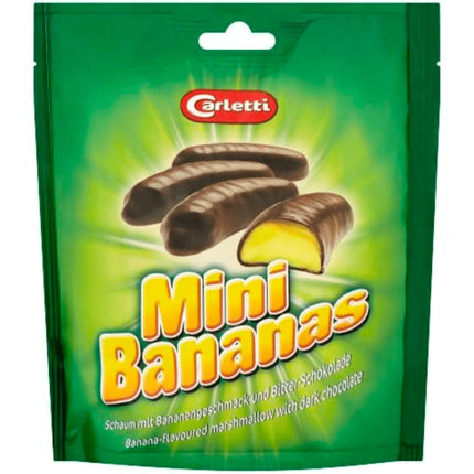 Carletti Doybag Chocolate Bananas 100g (Case of 26)