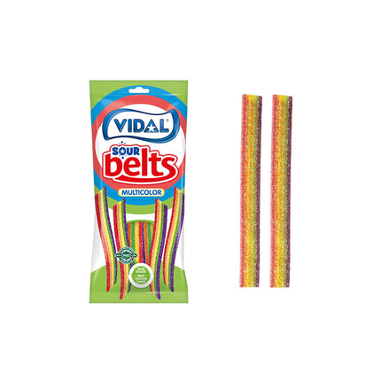Vidal Sour Rainbow Belts Bag 90g (Case of 14)