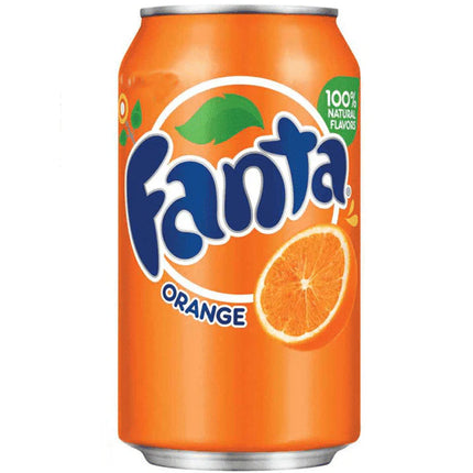 Fanta USA Orange Can 355ml (Case of 12)