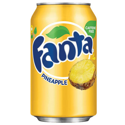 Fanta USA Pineapple Can 355ml (Case of 12)