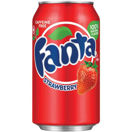 Fanta USA Strawberry Can 355ml (Case of 12)