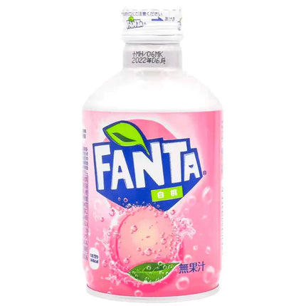Fanta Japan White Peach Aluminium Bottle 300ml (Case of 24)