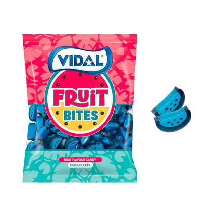 Vidal Liquorice Raspberry Fruit Slices Bag 1.5kg