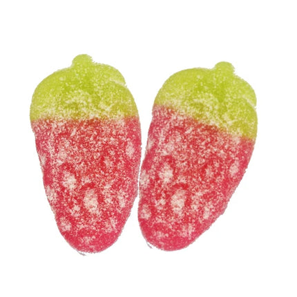 Vidal Bag Sour Giant Strawberries Bag 3kg