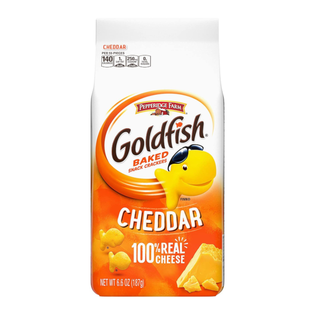 Pepperidge Farm Goldfish Crackers Cheddar (187g)