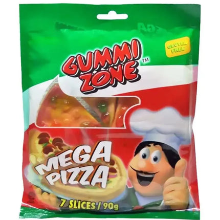 Gummi Zone Mega Gummy Pizza 90g (Case of 12)