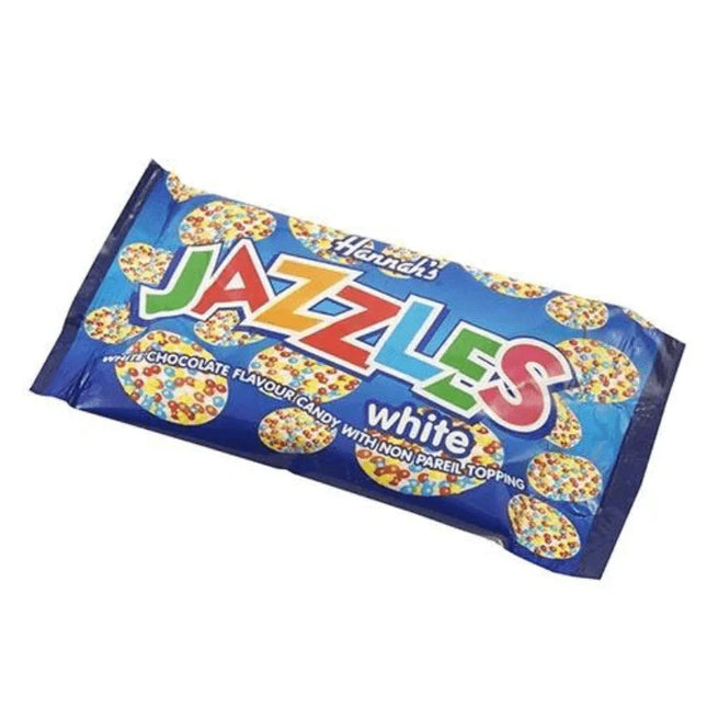 Hannahs Small Bags White Jazzles 40g (Case of 24)