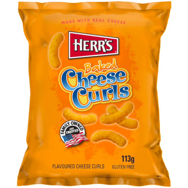 Herr's Baked Cheese Curls (12x113g)