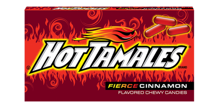 Hot Tamales Fierce Cinnamon Theatre Box 141g (Case of 12)