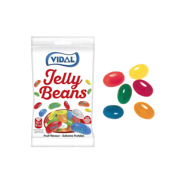 Vidal Jelly Beans Bag 85g (Case of 14)