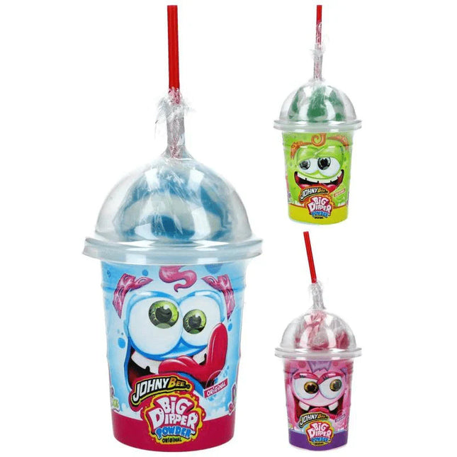 Johny Bee Dip & Lick Lollipop Candy Powder 47g (Case of 12)