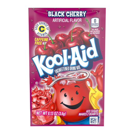 Kool Aid Sachet Black Cherry 3.6g (Case of 48)