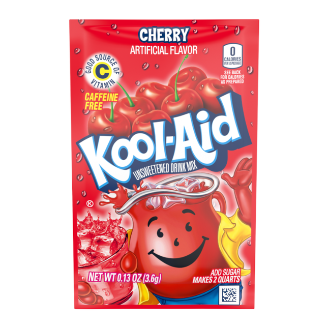 Kool Aid Sachet Cherry 3.6g (Case of 48)